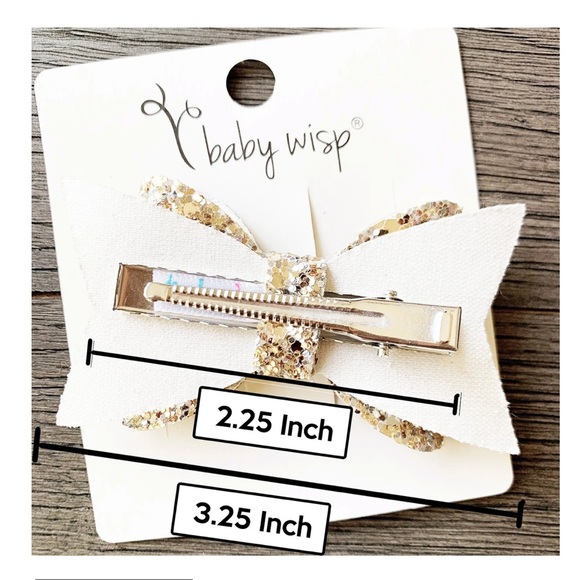 NWT Baby Wisp Courtney Sparkly Bow - Picture 8 of 11